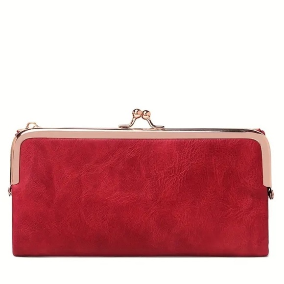 Long Wallet - Multi-Pocket Clutch & Coin Purse with Secure Zipper Card Holder - Picture 1 of 4